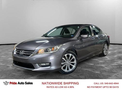 Gray 2013 Honda Accord Sport Sedan 4D