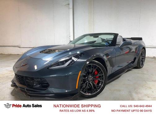 Gray 2019 Chevrolet Corvette Z06