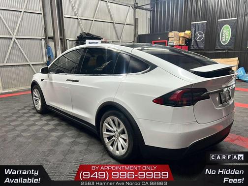 Pearl White Multi-Coat 2021 Tesla Model X Long Range Plus Dual Motor All-Wheel Drive