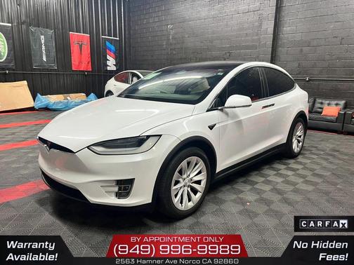 Pearl White Multi-Coat 2021 Tesla Model X Long Range Plus Dual Motor All-Wheel Drive