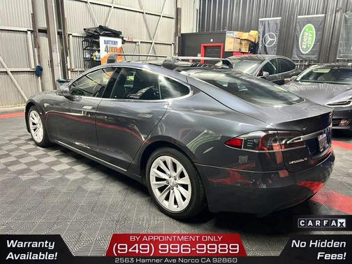 Titanium Metallic 2016 Tesla Model S 75