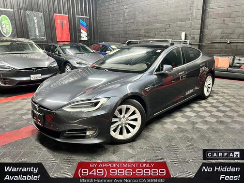 Titanium Metallic 2016 Tesla Model S 75
