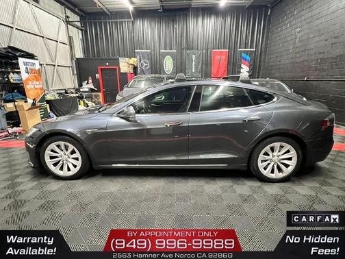 Titanium Metallic 2016 Tesla Model S 75