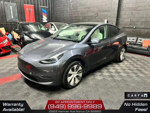 Gray 2022 Tesla Model Y Long Range Dual Motor All-Wheel Drive