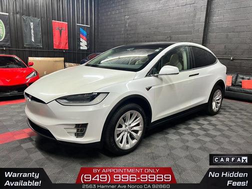 Pearl White Multi-Coat 2018 Tesla Model X P100D
