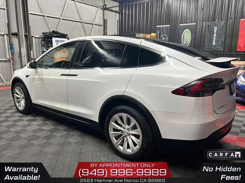 Pearl White Multi-Coat 2018 Tesla Model X P100D
