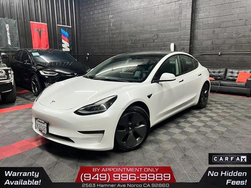 White 2023 Tesla Model 3 Standard Range