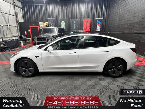 White 2023 Tesla Model 3 Standard Range