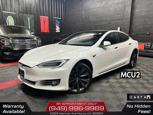 Pearl White Multi-Coat 2019 Tesla Model S Long Range