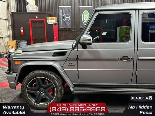 2017 Mercedes-Benz AMG G 63 4MATIC