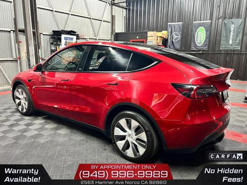 Red Multi-Coat 2022 Tesla Model Y Long Range Dual Motor All-Wheel Drive