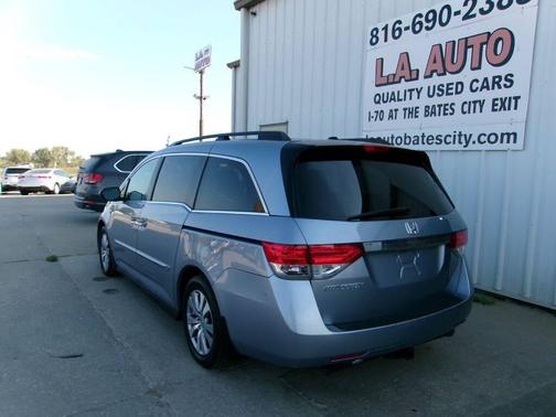 Blue 2014 Honda Odyssey EX-L