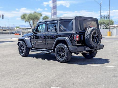 Black Clearcoat 2018 Jeep Wrangler Unlimited Sport
