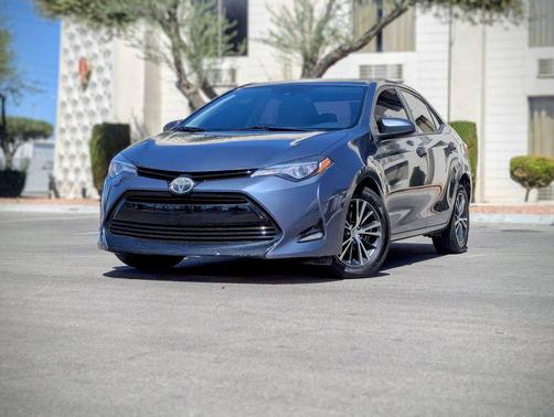 GRAY 2017 Toyota Corolla LE