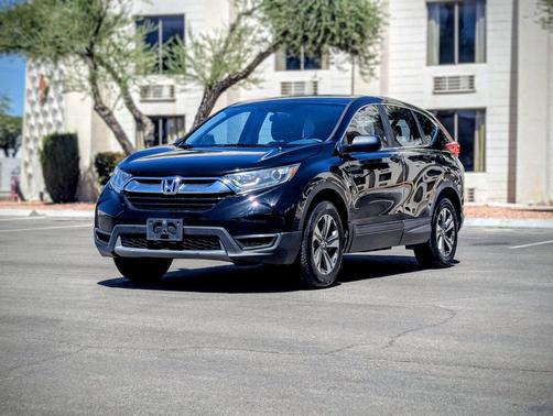 Crystal Black Pearl 2018 Honda CR-V LX