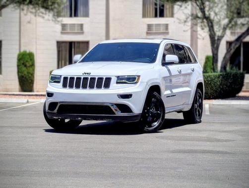 Bright White Clearcoat 2016 Jeep Grand Cherokee High Altitude