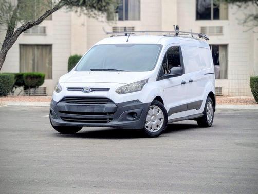 Frozen White 2015 Ford Transit Connect XL