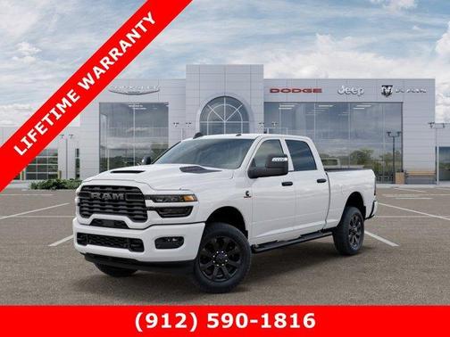 Bright White Clearcoat 2026 RAM 2500 Black Express