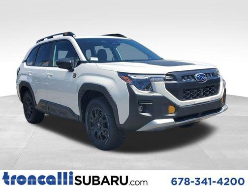 Crystal White 2026 Subaru Forester Wilderness
