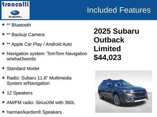 2025 Subaru Outback Limited