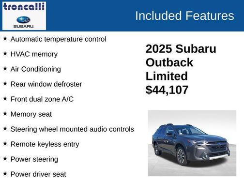 2025 Subaru Outback Limited