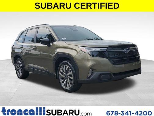Green Metallic 2025 Subaru Forester Touring