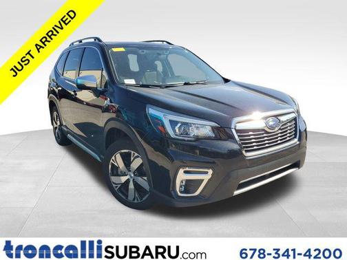 Crystal Black Silica 2020 Subaru Forester Touring