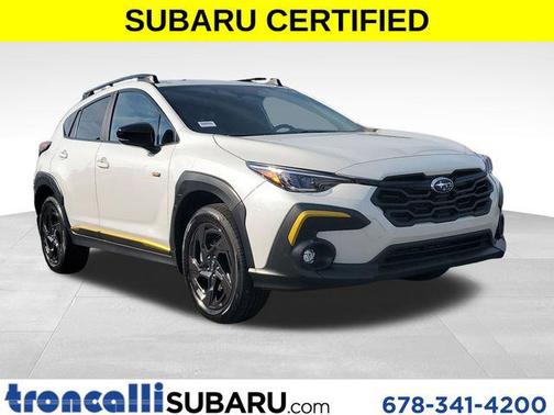 Crystal White Pearl 2025 Subaru Crosstrek Sport