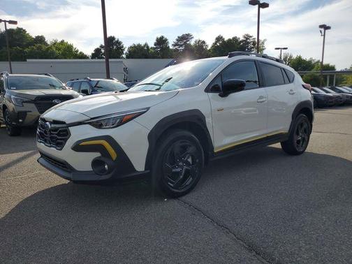 Crystal White Pearl 2025 Subaru Crosstrek Sport