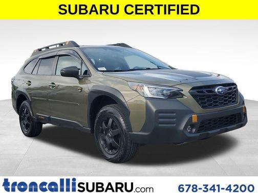 Green Metallic 2023 Subaru Outback Wilderness