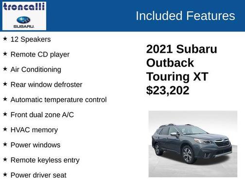 2021 Subaru Outback Touring XT