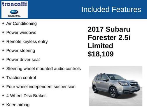 2017 Subaru Forester 2.5i Limited