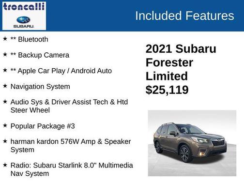 2021 Subaru Forester Limited