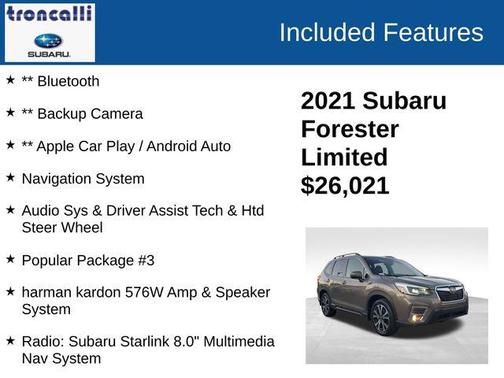 2021 Subaru Forester Limited