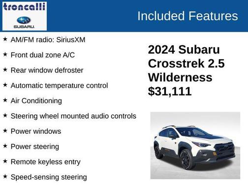 2024 Subaru Crosstrek Wilderness