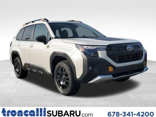 Crystal White Pearl 2026 Subaru Forester Wilderness