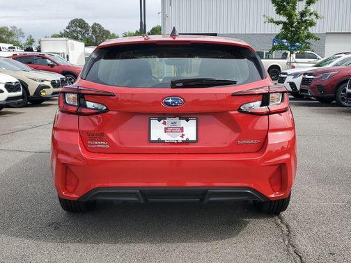 Pure Red 2025 Subaru Impreza Sport
