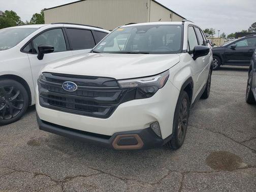 Crystal White Pearl 2025 Subaru Forester Sport