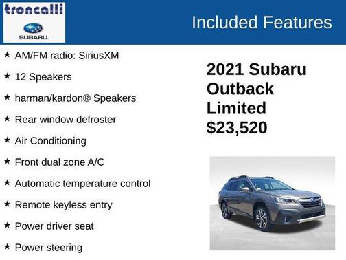 Bronze Metallic 2021 Subaru Outback Limited