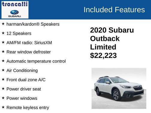 2020 Subaru Outback Limited