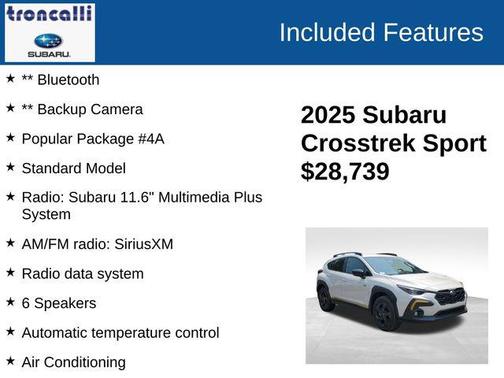 2025 Subaru Crosstrek Sport