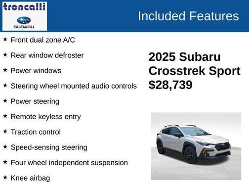 2025 Subaru Crosstrek Sport