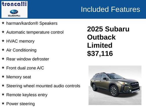 2025 Subaru Outback Limited