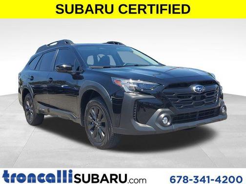 Crystal Black Silica 2024 Subaru Outback Onyx Edition XT