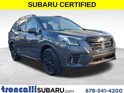 Gray Metallic 2023 Subaru Forester Sport
