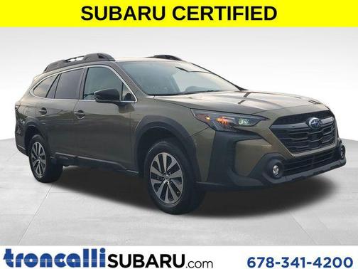 Green Metallic 2024 Subaru Outback Premium