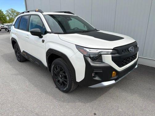 Crystal White Pearl 2026 Subaru Forester Wilderness
