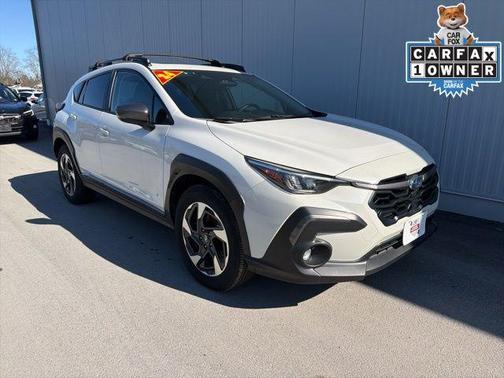 Crystal White Pearl 2024 Subaru Crosstrek Limited