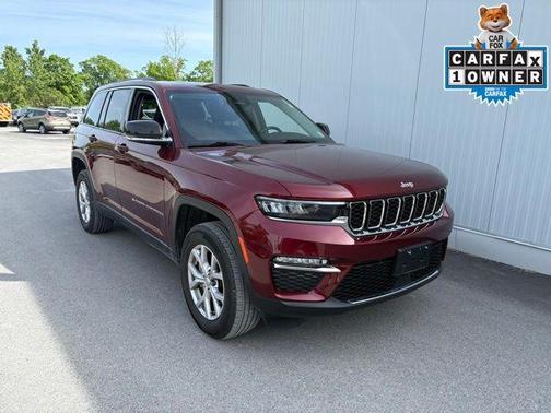 Velvet Red Pearlcoat 2022 Jeep Grand Cherokee Limited
