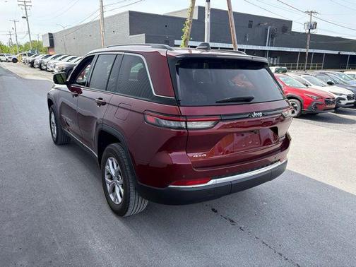 Velvet Red Pearlcoat 2022 Jeep Grand Cherokee Limited
